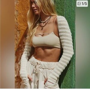 FREE PEOPLE Shelley sweater shrug